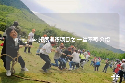 珠海拓展训练项目之 一丝不苟 介绍